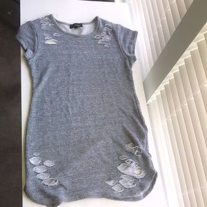 Derek Heart Grey Dress